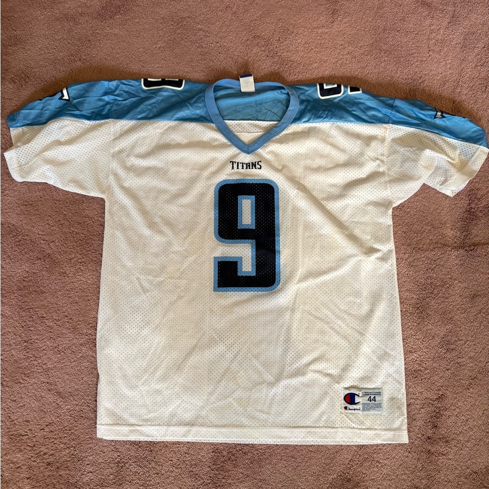 Vintage Champion Tennessee Titans Steve McNair #9‎ Jersey